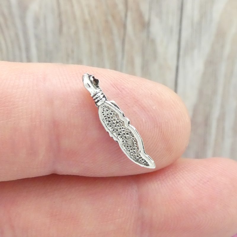 feather charms for bracelets