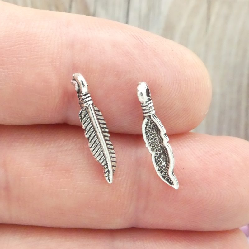 feather charms wholesale