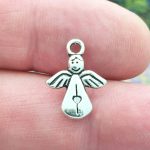 miniature angel charm
