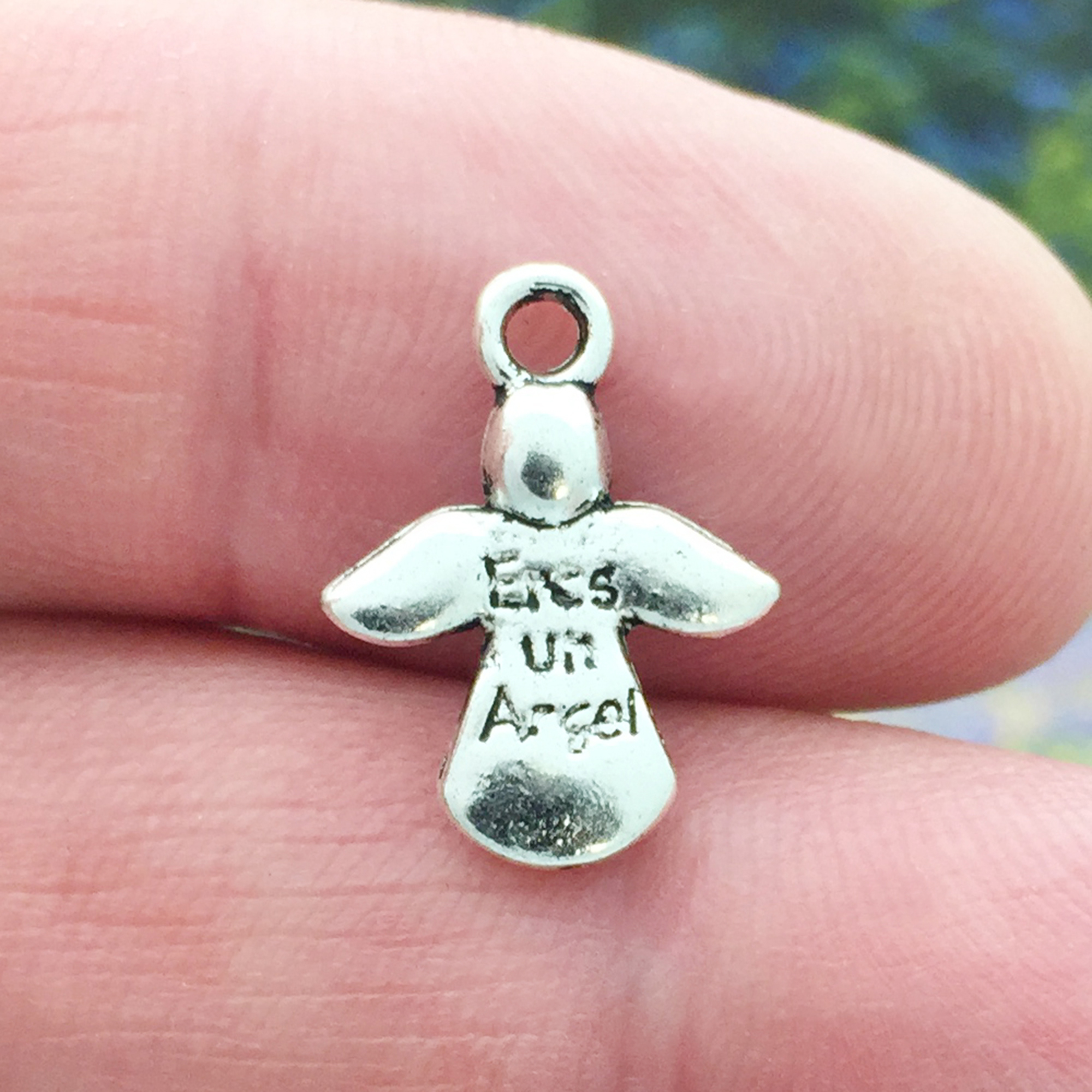 miniature angel charms bulk