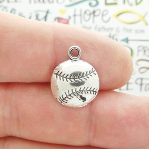 baseball charms for jewelry making