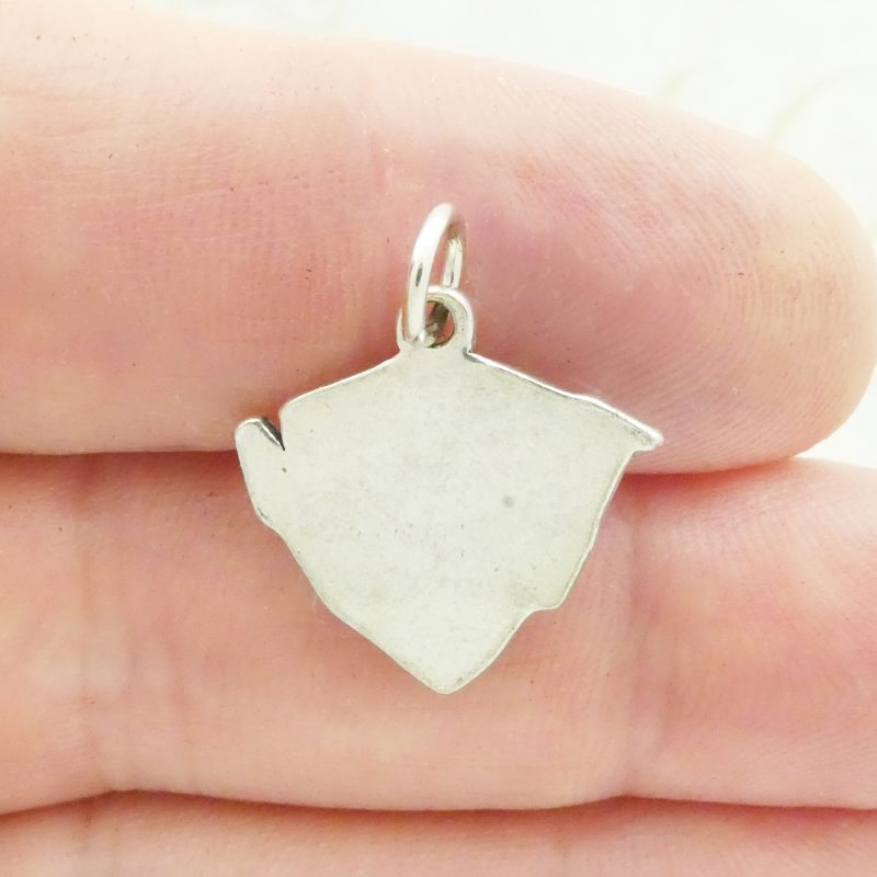 5 Team Mom Charm Silver 19x19mm by TIJC SP0462 - Image 3