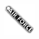 5 Silver Air Force Charm 29x4mm by TIJC SP0469