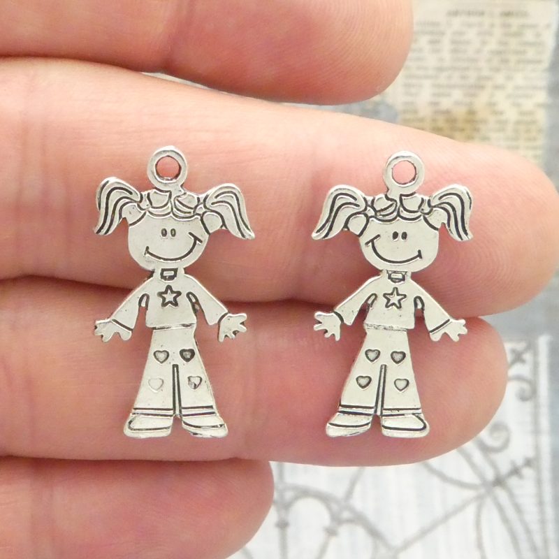 Girl Charms Wholesale