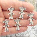 Girl Charms Bulk