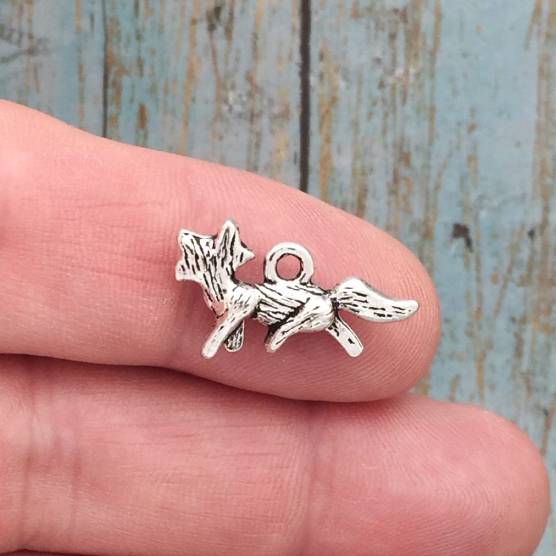 8 Fox Charm Silver by TIJC SP0493 - Image 2