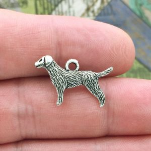 Pointer Dog Charm
