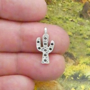 Cactus Charms for Jewelry Making