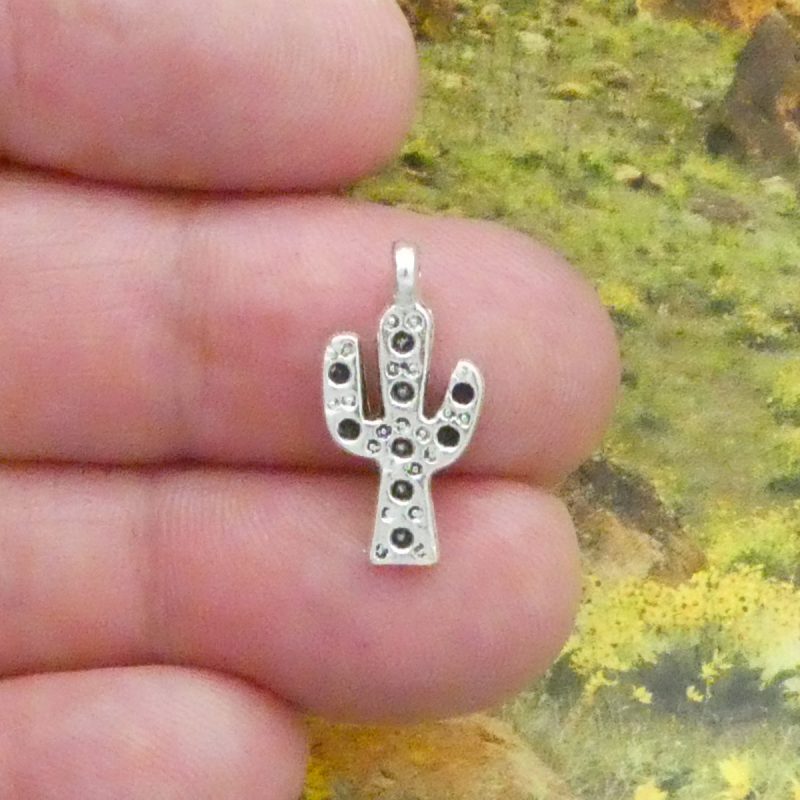 Cactus Charms for Jewelry Making