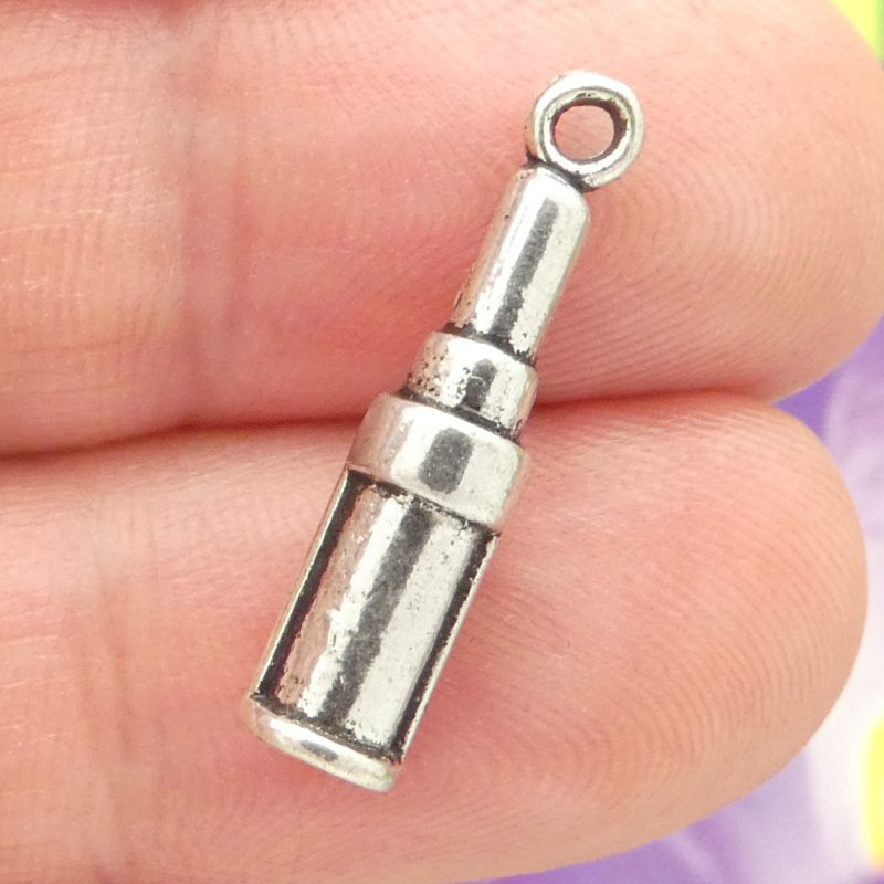 lipstick charm bracelet