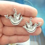 Peace Dove Charms Wholesale