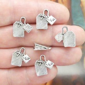tea bag charms bulk