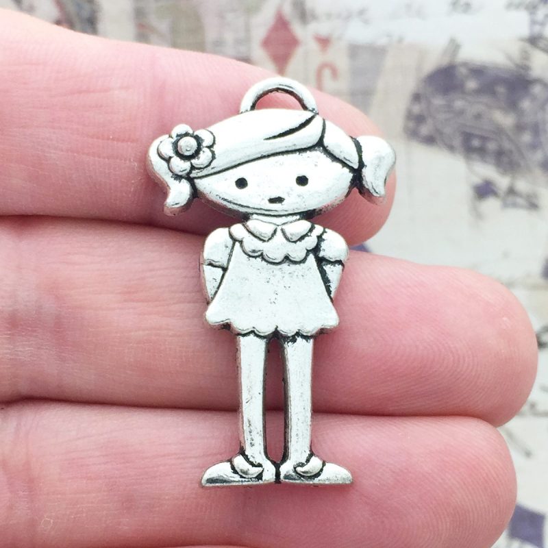 Girl Charms Bulk