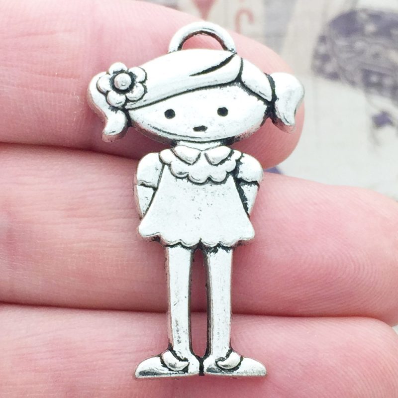 Girl Charms Wholesale