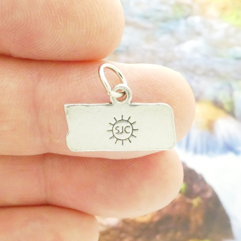 5 Silver Coast Guard Charm 11x19mm by TIJC SP0548 - Image 5