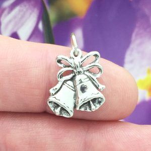 Silver Wedding Bells Charm