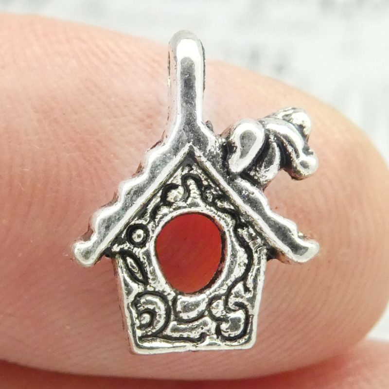 Bird House Charm for Bracelets