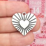 Silver Heart Charm