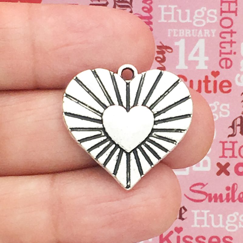 Silver Heart Charm