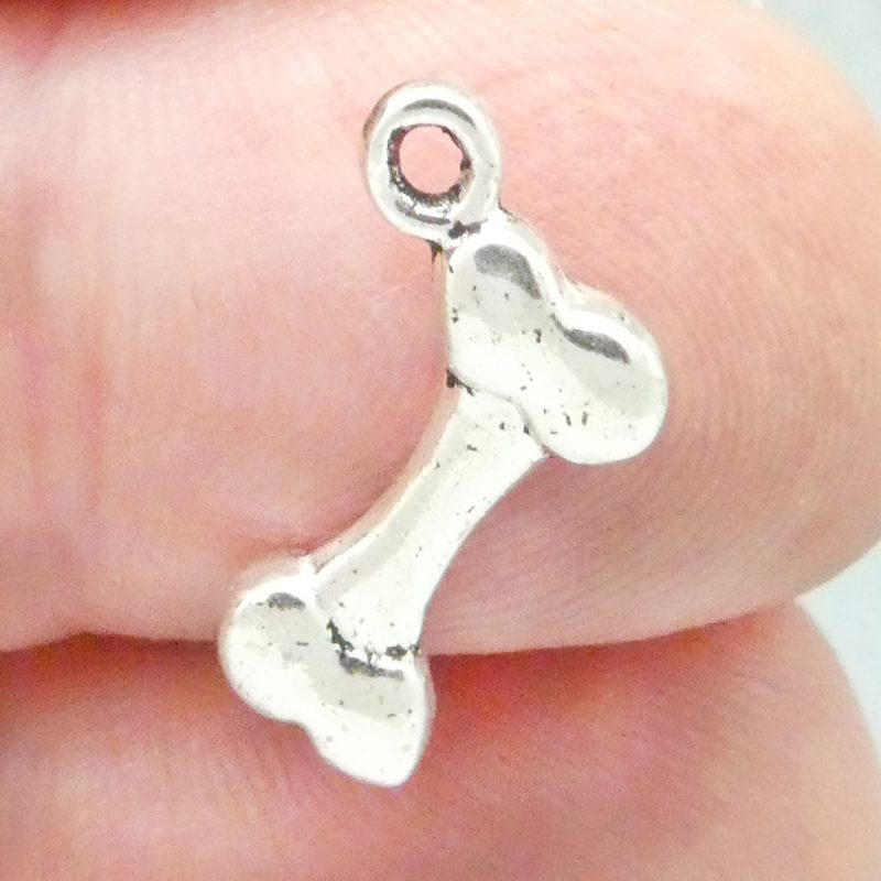 dog bone charms for jewelry making