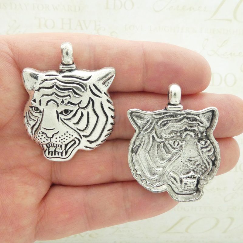 tiger head pendants bulk