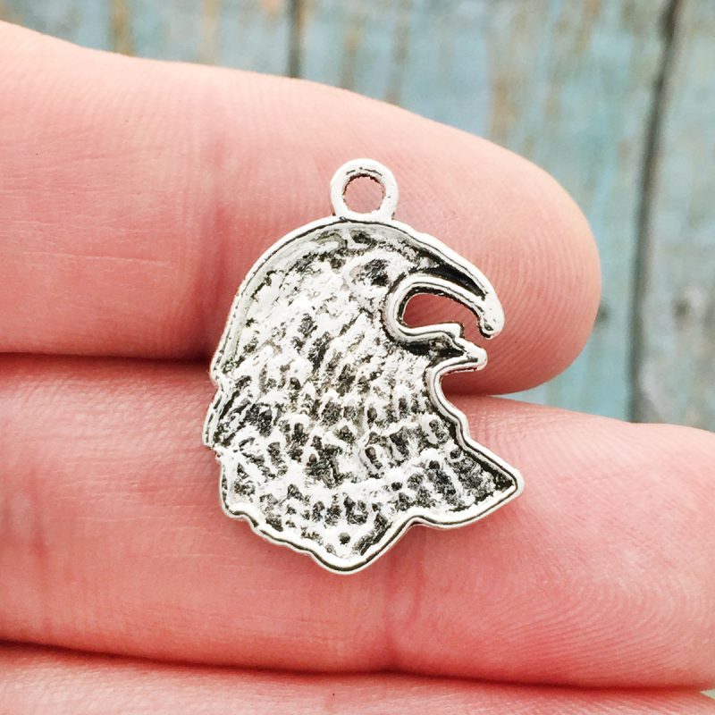 8 Falcon Charm Silver by TIJC SP0627 - Image 2