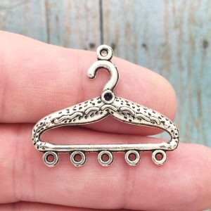 silver charm holder