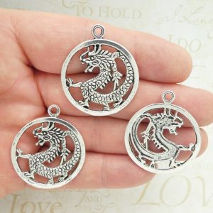 Chinese dragon charms bulk