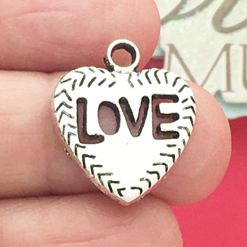 Silver Heart Charm