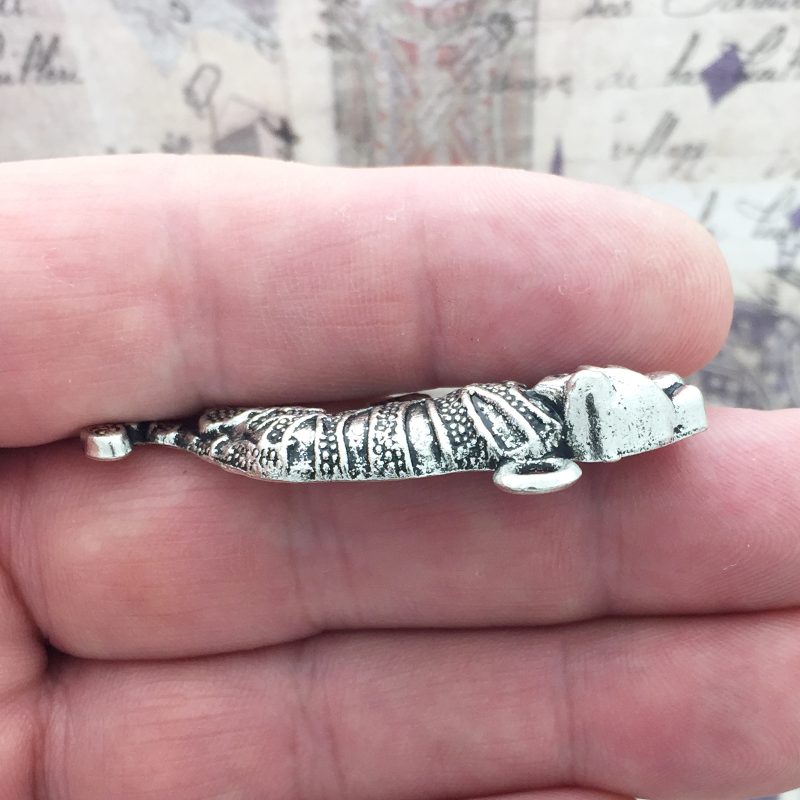 2 Silver Tiger Charm Pendant by TIJC SP0651 - Image 2