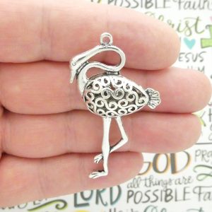 flamingo pendant