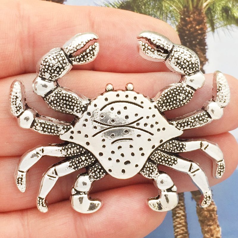 large crab pendants bulk
