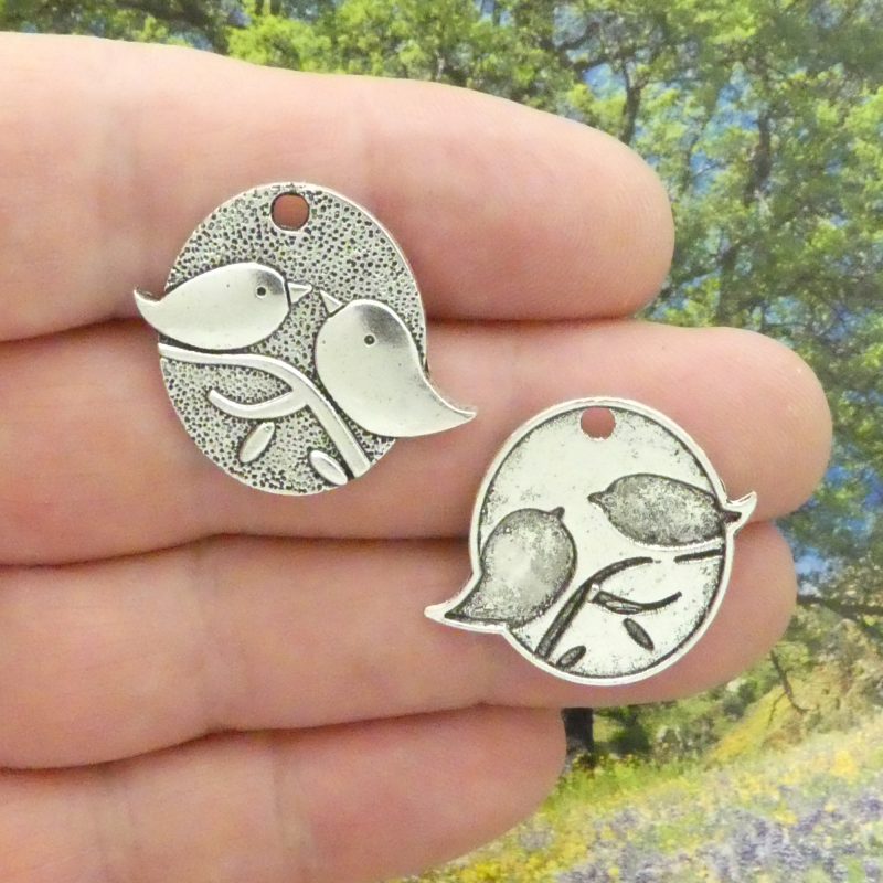 Bird Charms for Jewelry Making