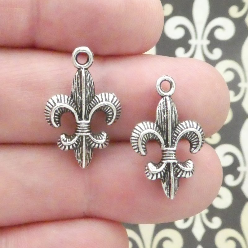 Fleur De Lis Charm for Bracelet