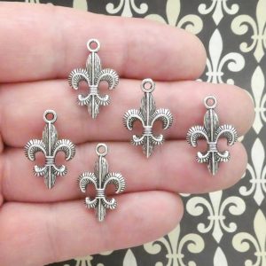 Silver Fleur De Lis Charm Bulk