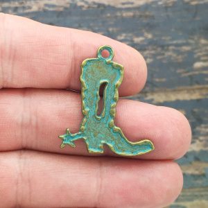 cowboy boot charm