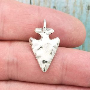 Silver Arrowhead Charms Bulk