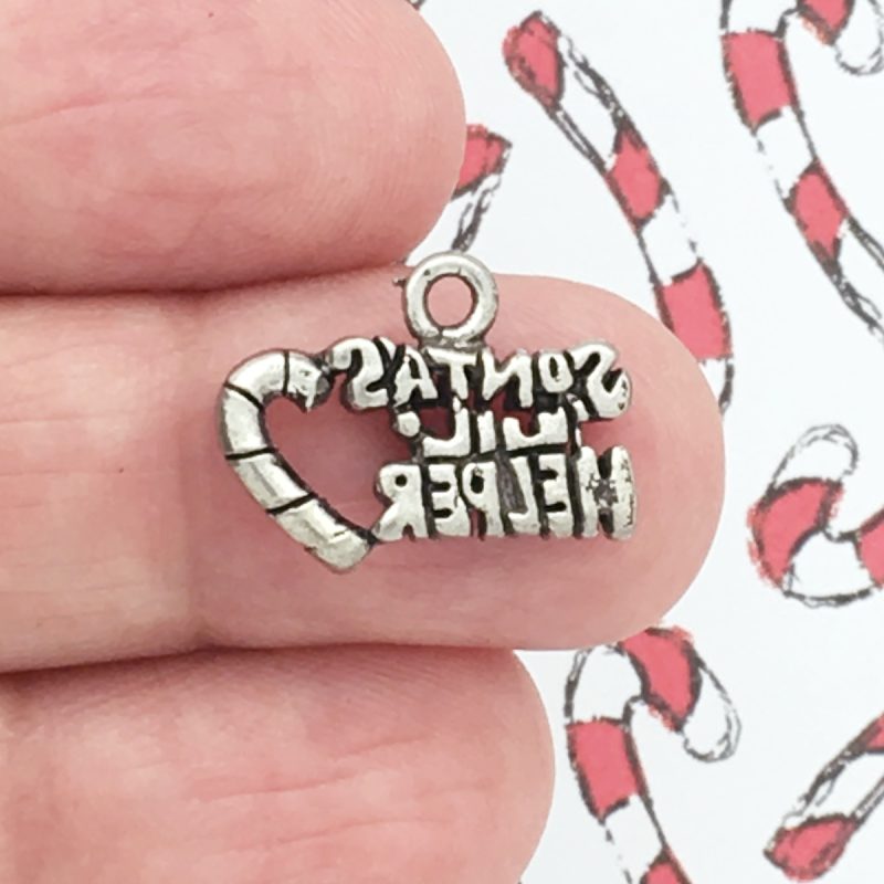 5 Christmas Santa's Lil Helper Charm by TIJC SP0756 - Image 2