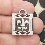 Fleur De Lis Charms for Jewelry Making