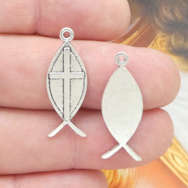 Christian fish charms wholesale