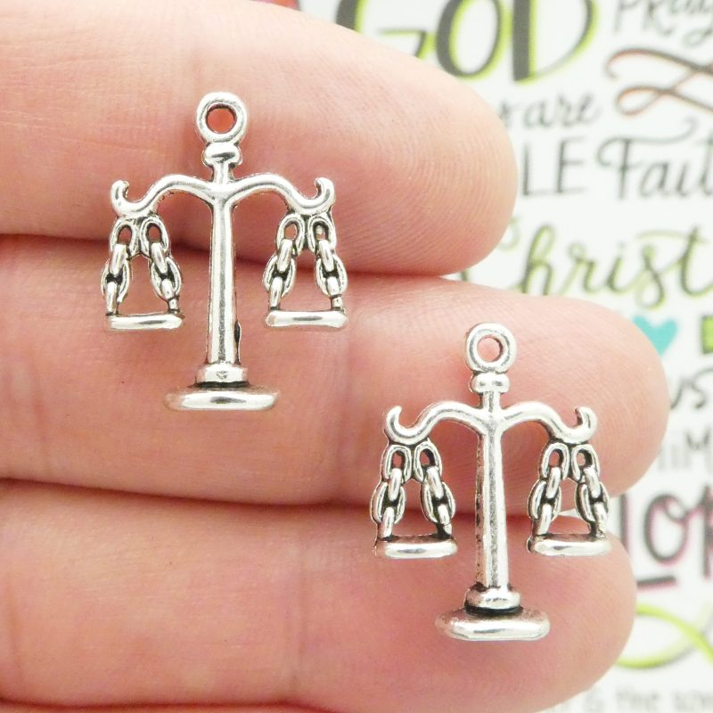 Scales of Justice Charms Wholesale