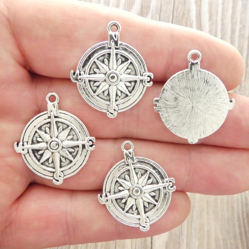 Compass Charms Bulk