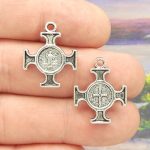 St Benedict Cross Pendants Bulk