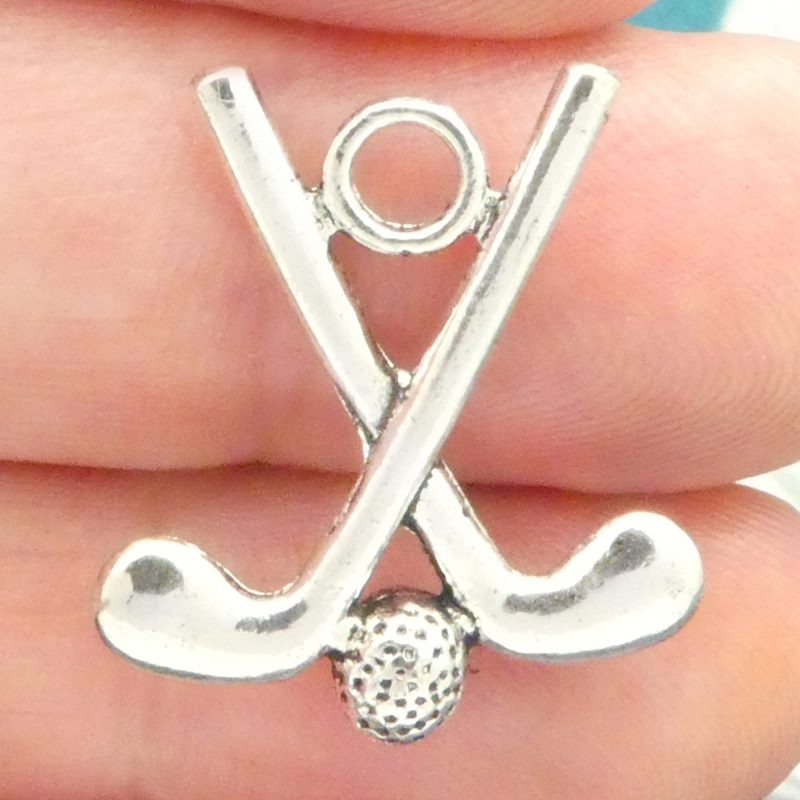 Golf Charm for Bracelets