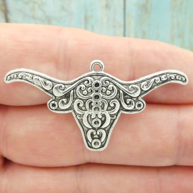 longhorn pendant necklace