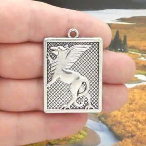 griffin pendants for jewelry making