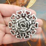 Rose Flower Pendant