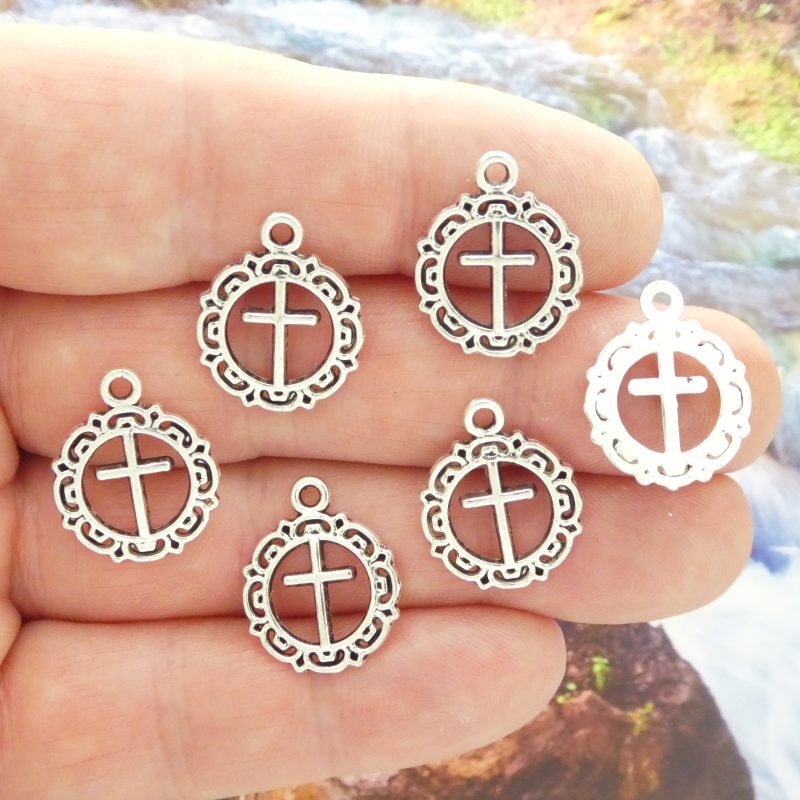 plan cross charms bulk