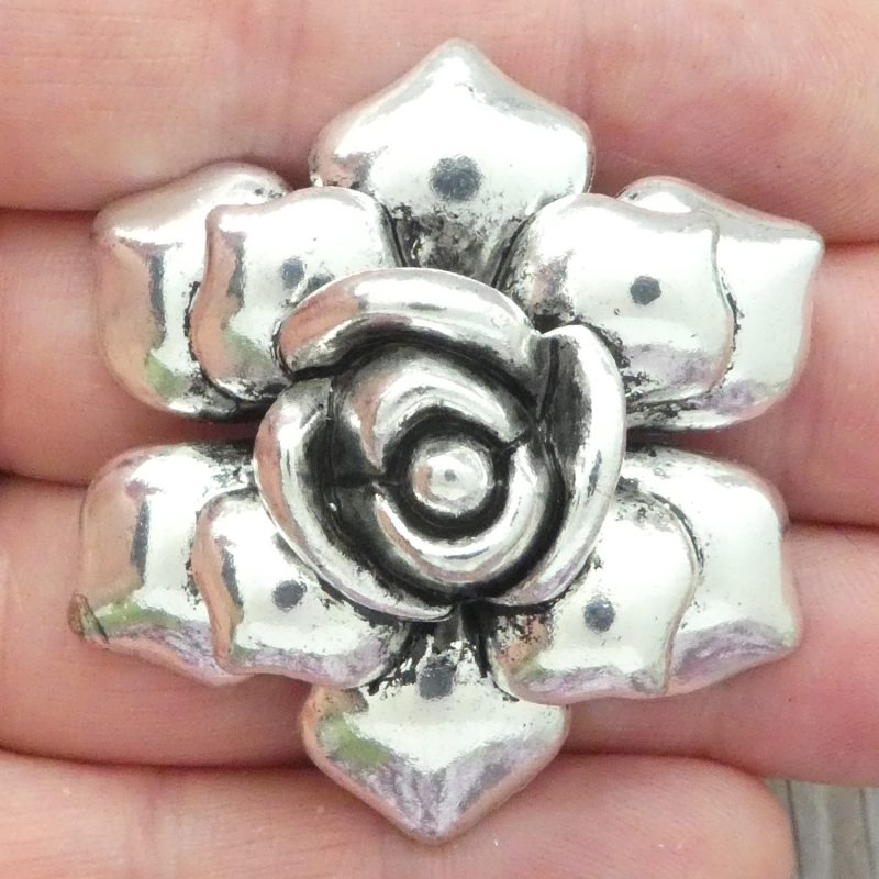 Silver Flower Pendant