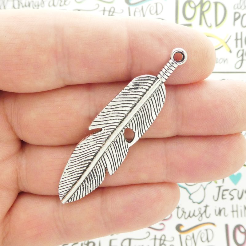 feather charm